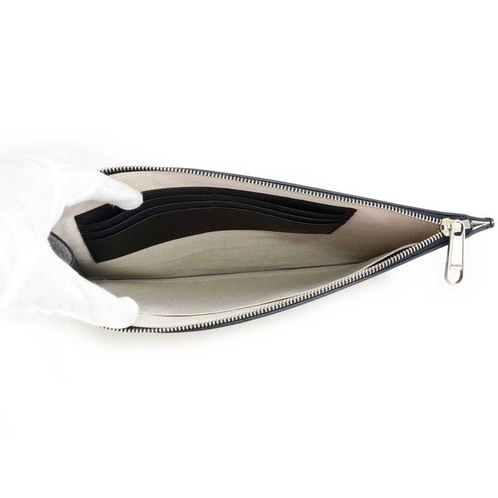 Gucci Clutch Bag Interlocking G Beige Ebony - Picture 5 of 9